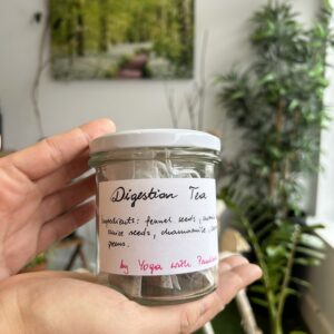 Digestion tea – jar of 12 teabags.