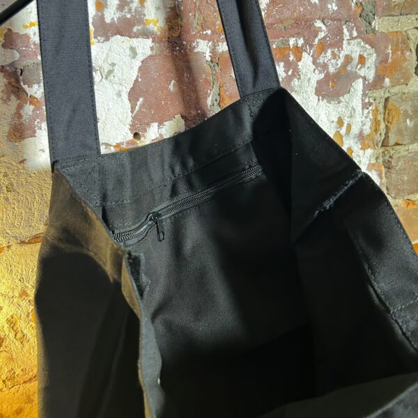 Black Plain Yoga & Grocery Bag