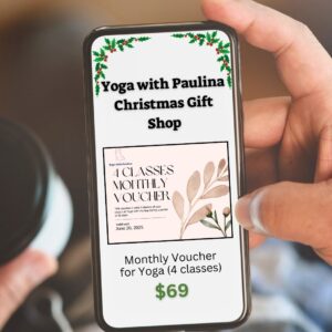 Monthly Voucher for Yoga (4 classes)