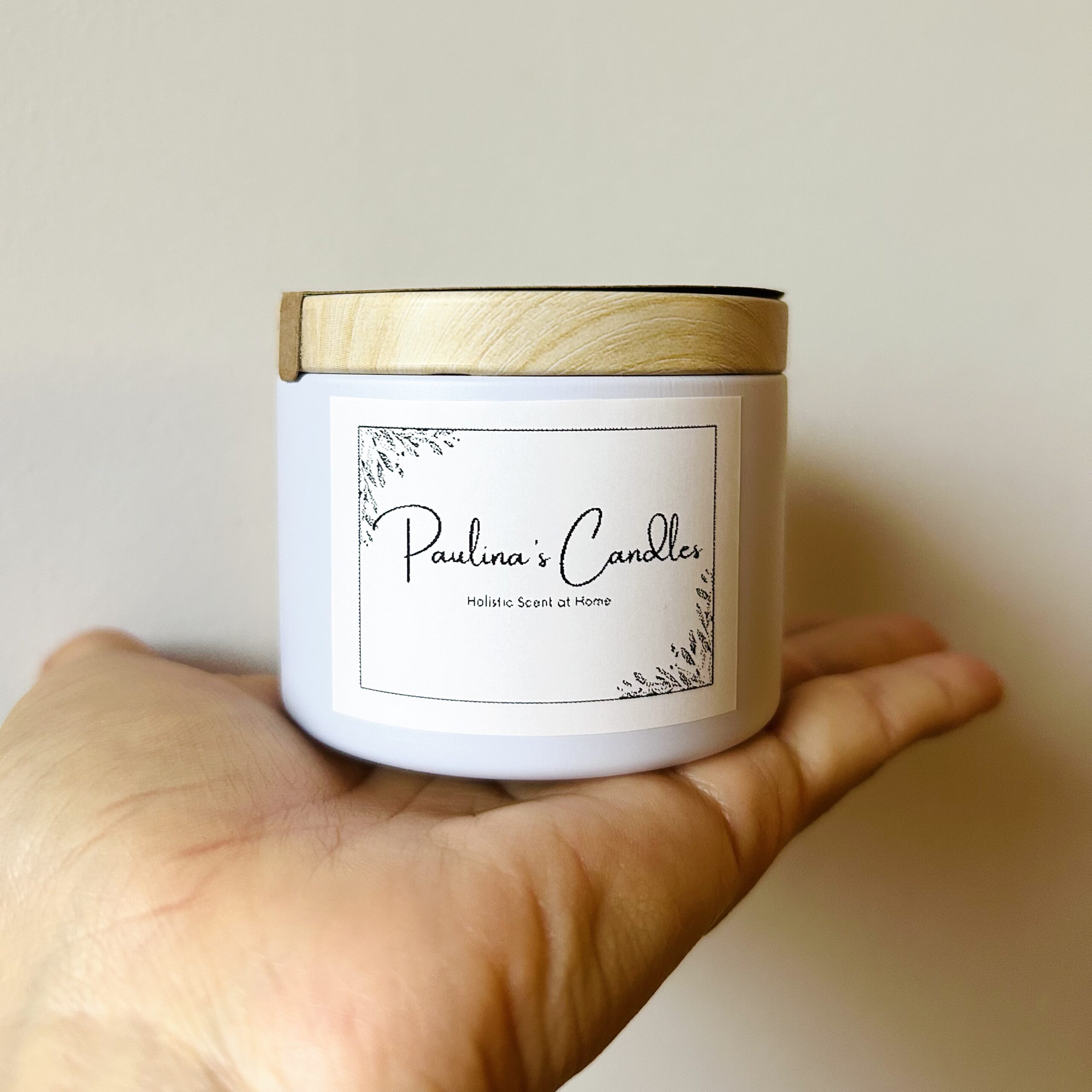 Small White Soy Candle
