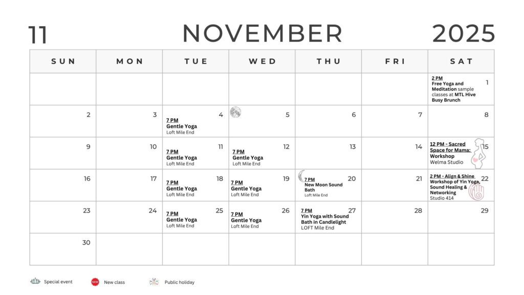 Yoga with Paulina 2025 Monthly Calendar-3